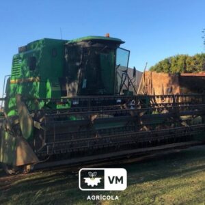 COSECHADORA JOHN DEERE 1175, AÑO 2001, 19 PIESM RODADO DUAL, 6.600 HS MOTOR, 600 DE REPARADO