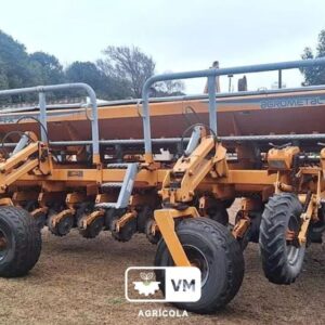 SEMBRADORA AGROMETAL TX MEGA, GRANO GRUESO, 11 A 52, AÑO 2008, A PLACAS, DOBLE FERTILIZACION