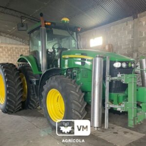 TRACTOR JOHN DEERE 7225J, AÑO 2016, 7.700 HS, RODADO DUAL, PILOTO AUTOMATICO ORIGINAL, PISA PALOS
