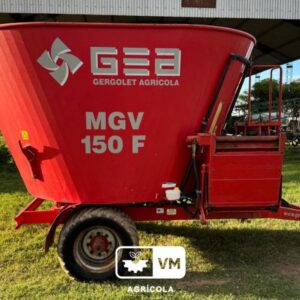 MIXER VERTICAL GEA MGV 150 F, AÑO 2012, CON DOS AÑOS DE USO, 14 MTS, 7.000 KG, BALANZA MAGRIS